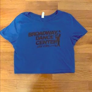 Broadway Dance Center Crop Tee (NBW)